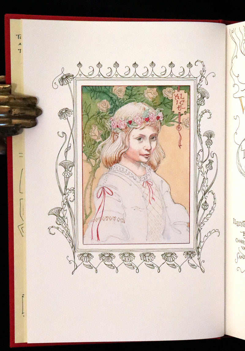2022 Scarce Signed Edition - Alice's Adventures in Wonderland by Charles van Sandwyk.