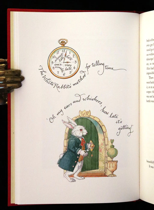 2022 Scarce Signed Edition - Alice's Adventures in Wonderland by Charles van Sandwyk.