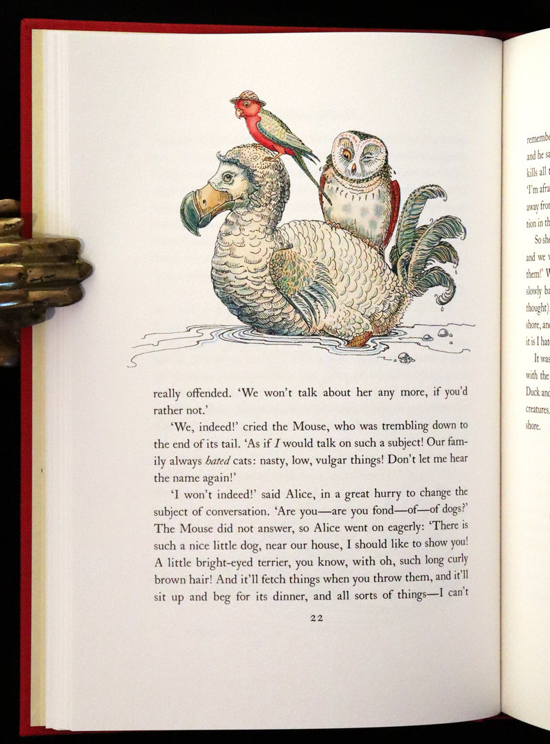 2022 Scarce Signed Edition - Alice's Adventures in Wonderland by Charles van Sandwyk.