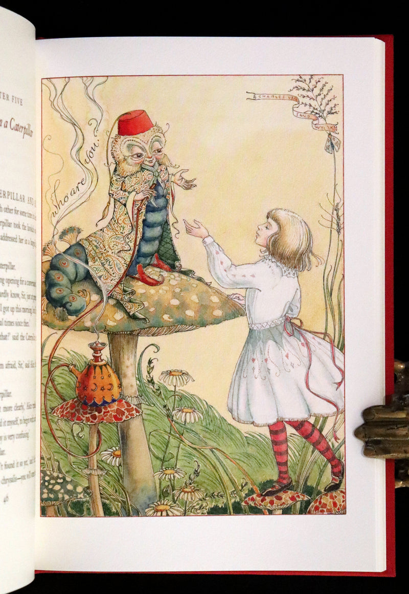 2022 Scarce Signed Edition - Alice's Adventures in Wonderland by Charles van Sandwyk.