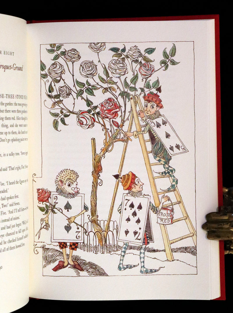 2022 Scarce Signed Edition - Alice's Adventures in Wonderland by Charles van Sandwyk.