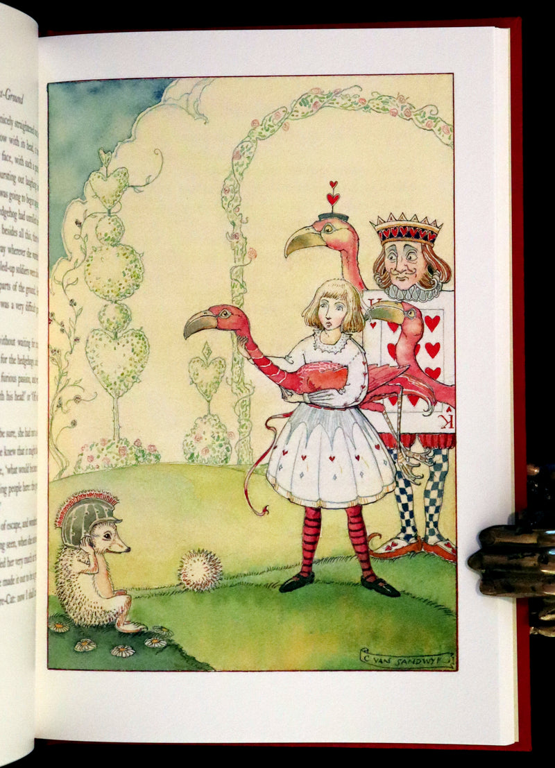 2022 Scarce Signed Edition - Alice's Adventures in Wonderland by Charles van Sandwyk.