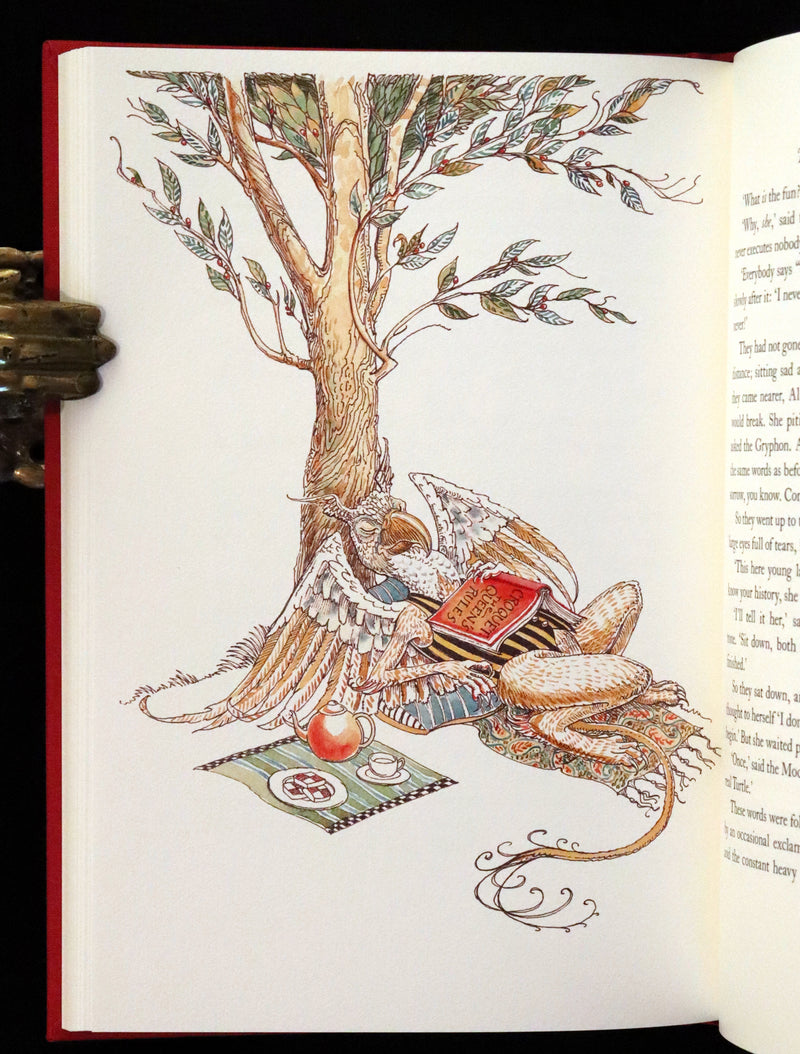 2022 Scarce Signed Edition - Alice's Adventures in Wonderland by Charles van Sandwyk.