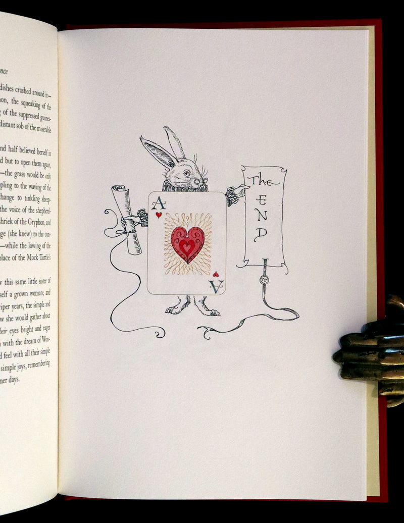 2022 Scarce Signed Edition - Alice's Adventures in Wonderland by Charles van Sandwyk.