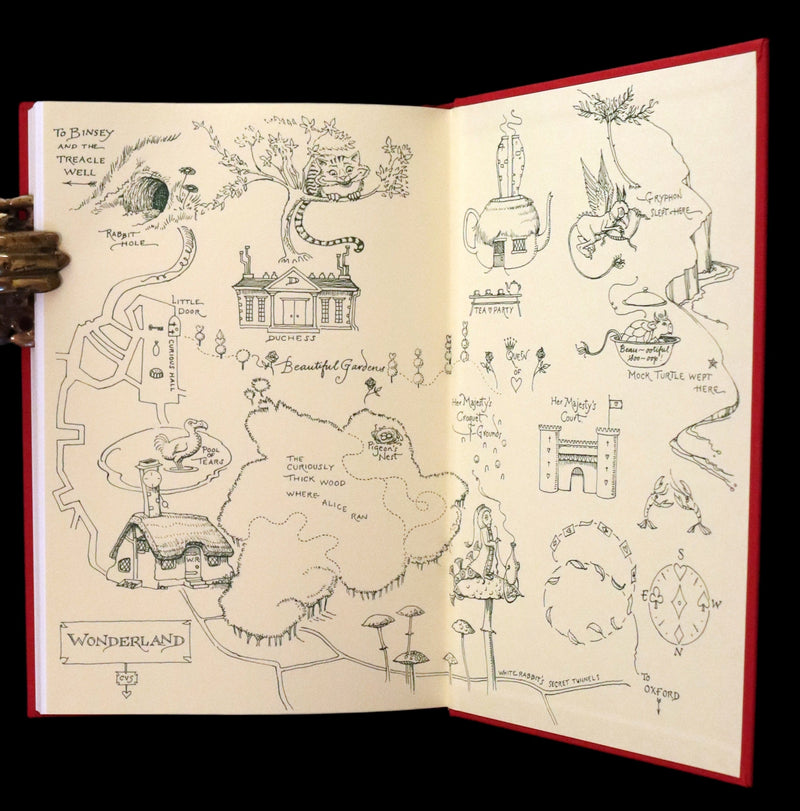 2022 Scarce Signed Edition - Alice's Adventures in Wonderland by Charles van Sandwyk.