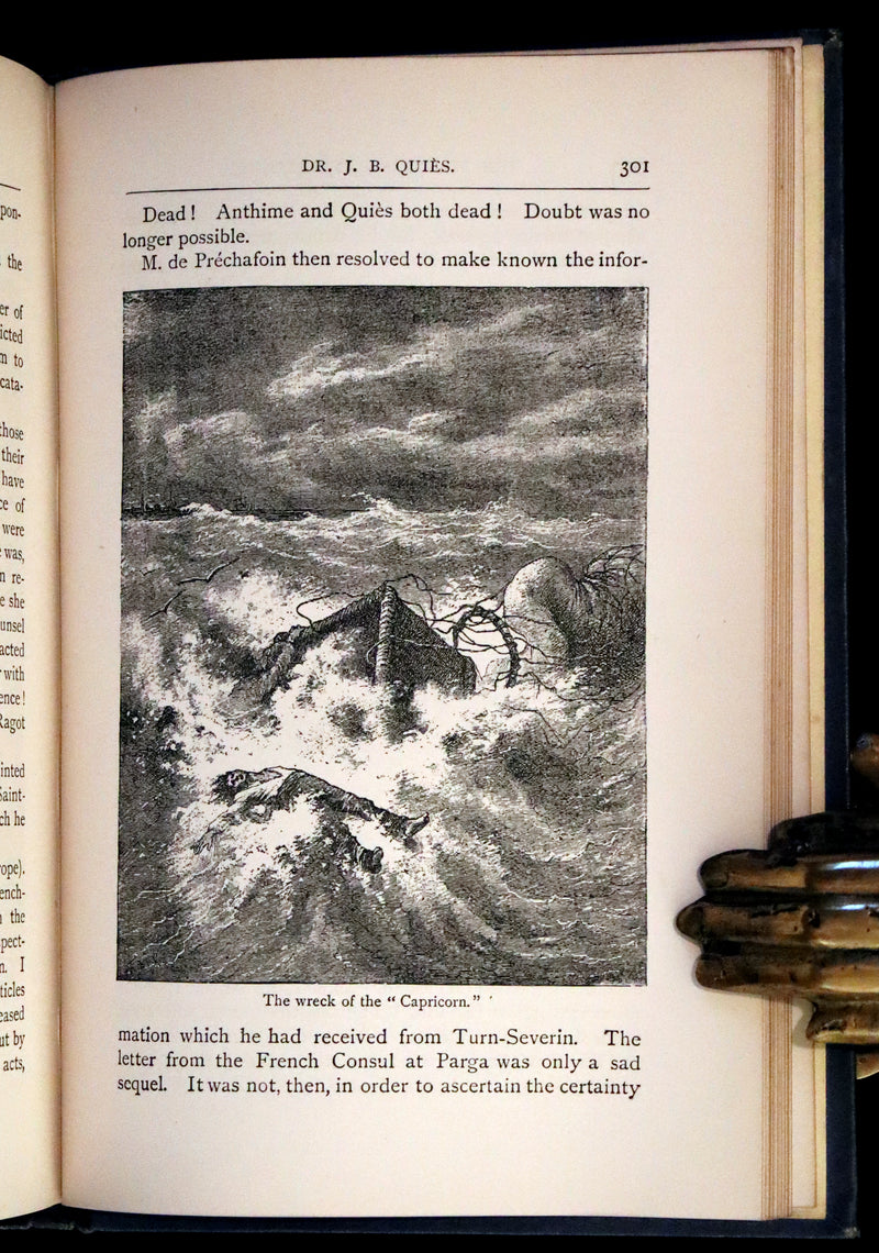 1886 Rare First UK Edition - The Startling Exploits of Dr. J. B. Quies from the French of Paul Celiere.