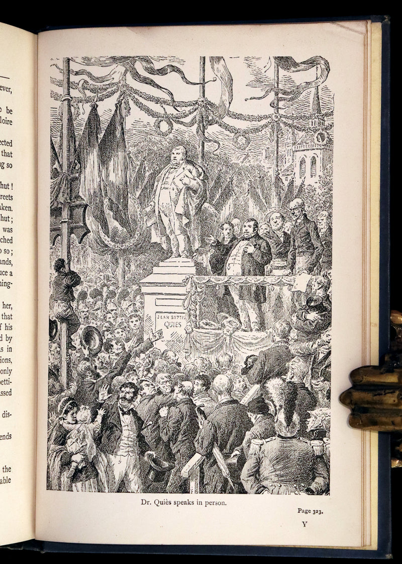 1886 Rare First UK Edition - The Startling Exploits of Dr. J. B. Quies from the French of Paul Celiere.