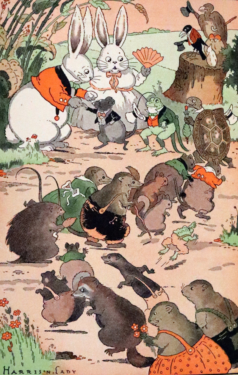 1925 Rare Book - Mrs. Peter Rabbit by Thornton W. Burgess, illustrated by Harrison Cady.