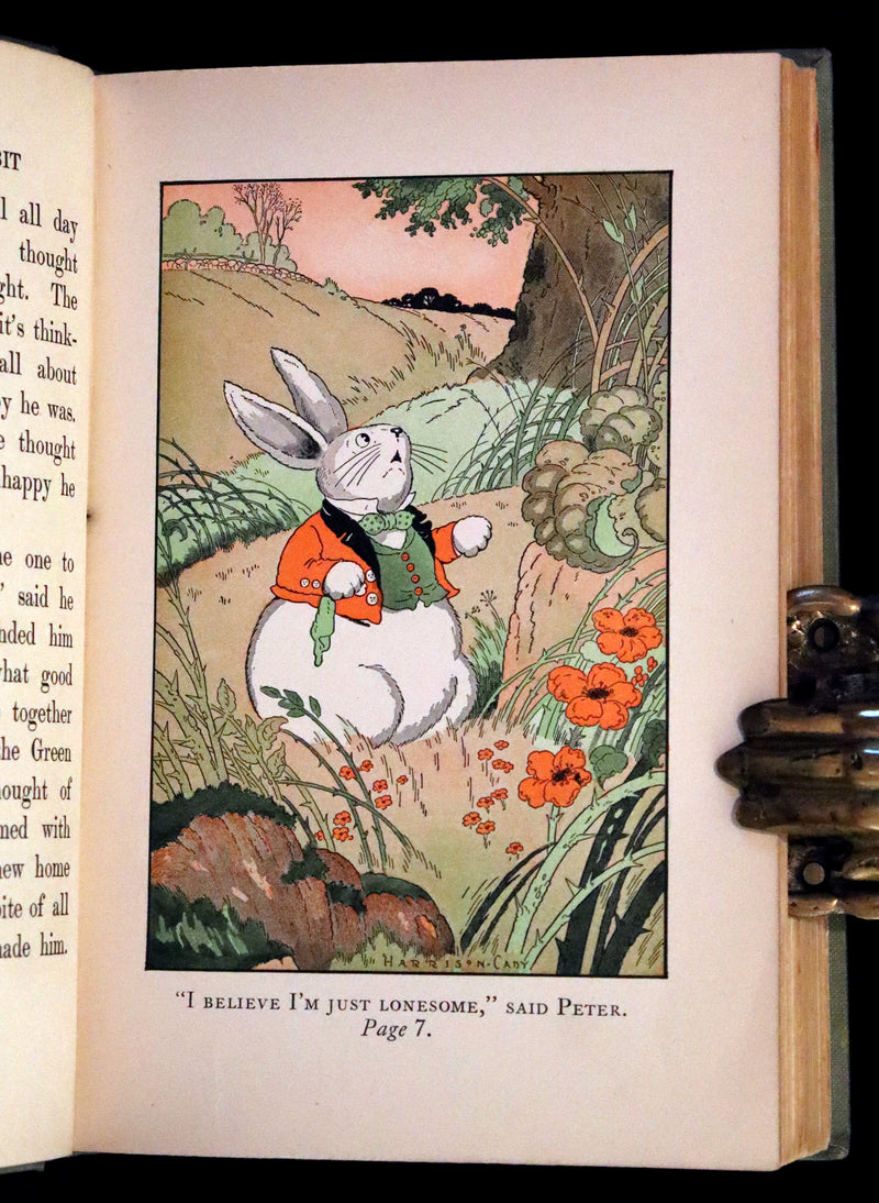 1925 Rare Book - Mrs. Peter Rabbit by Thornton W. Burgess, illustrated by Harrison Cady.