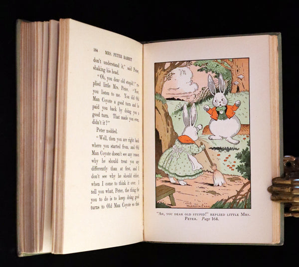 1925 Rare Book - Mrs. Peter Rabbit by Thornton W. Burgess, illustrated by Harrison Cady.