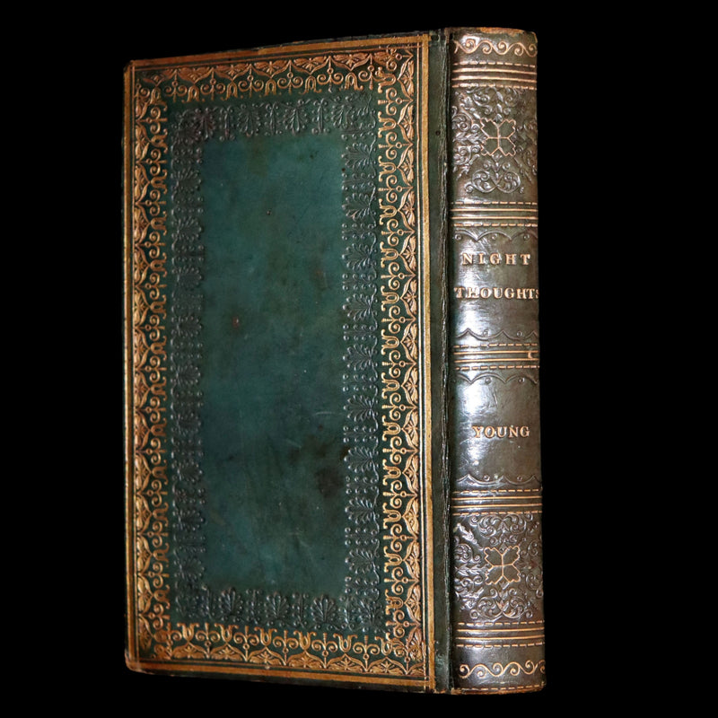 1817 Rare Edition ~ Night Thoughts on Life, Death, & Immortality by Edward Young.