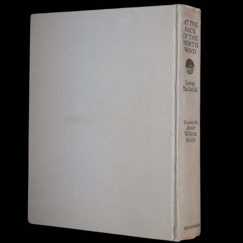 1919 Rare First Edition - AT THE BACK OF THE NORTH WIND beautifully Illustrated by Jessie Willcox Smith.