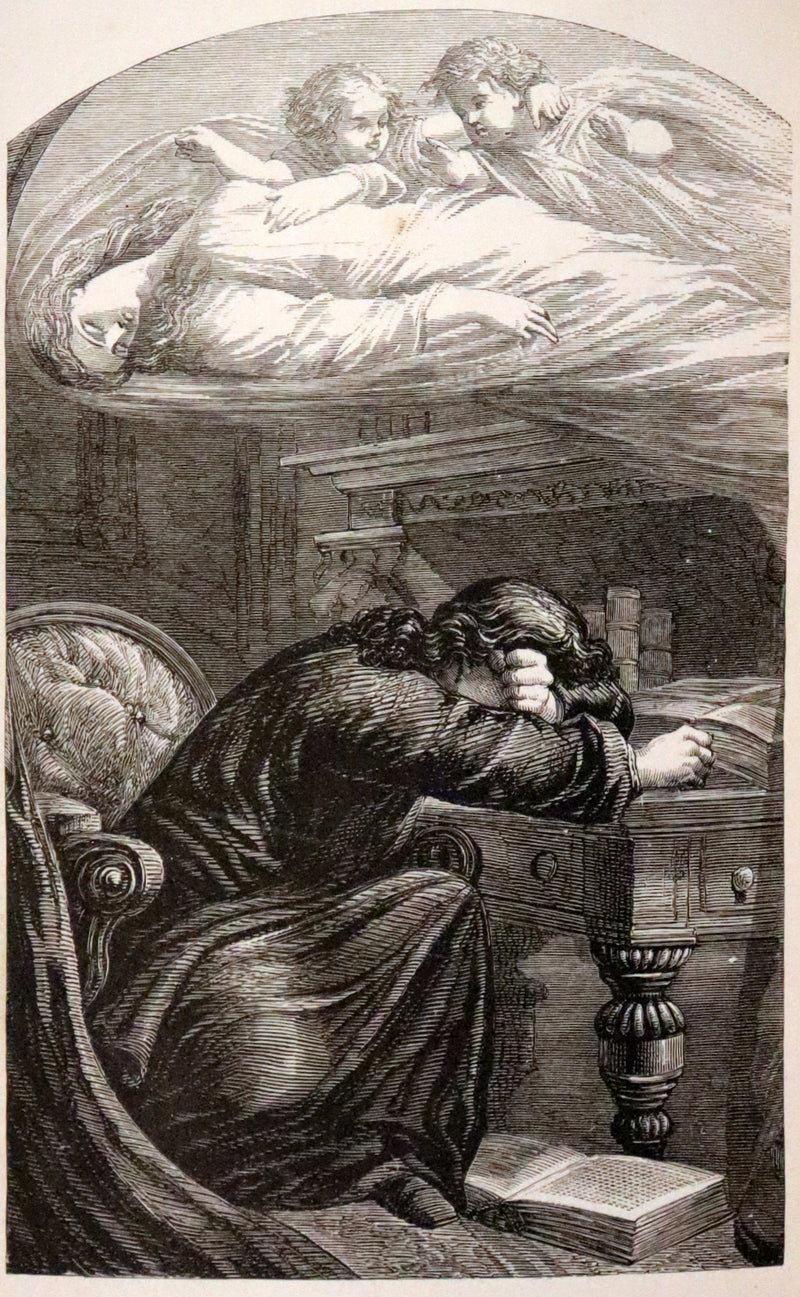 1869 Rare Book - Poems by Edgar Allan Poe. Complete with an Original Memoir. (The Raven, Lenore, Ulalume, ...).