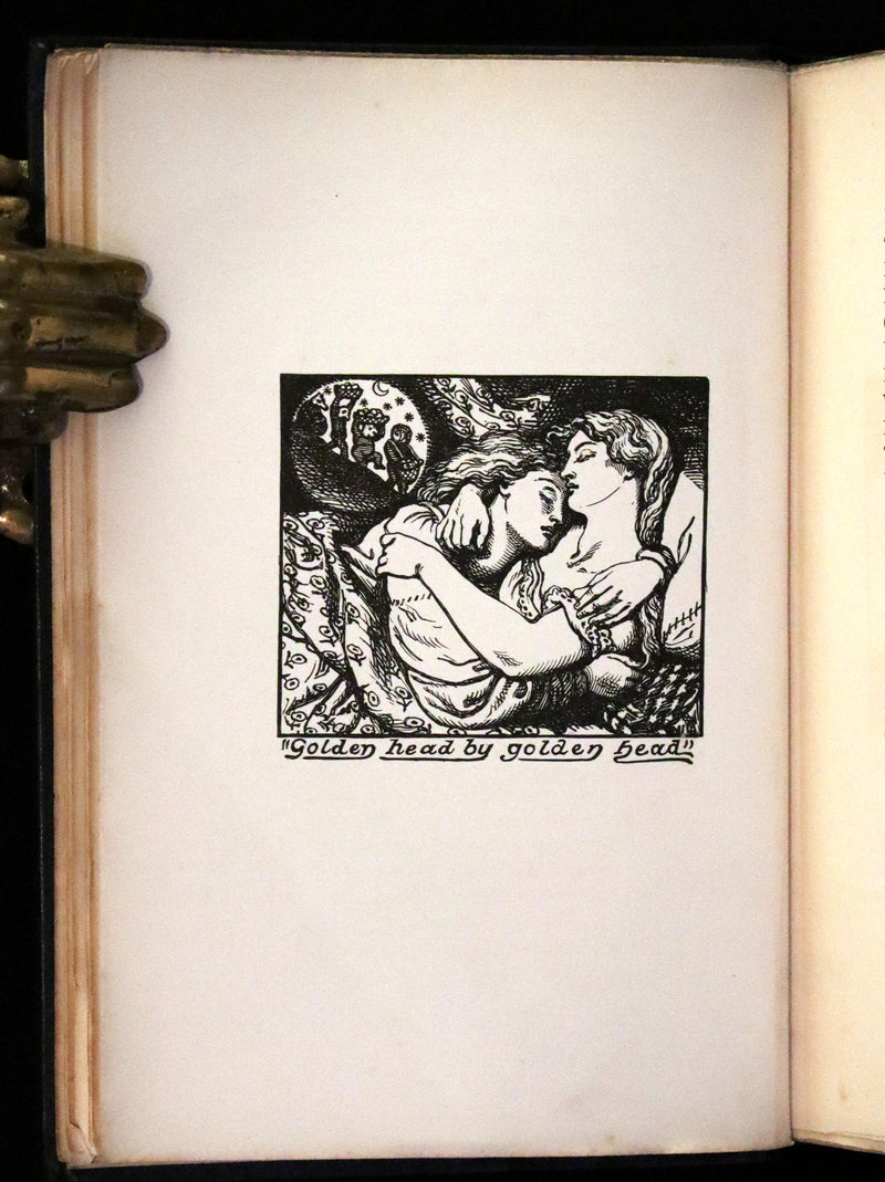 1890 Rare Edition - Christina Rossetti's POEMS, Including Goblin Market. Illustrated.