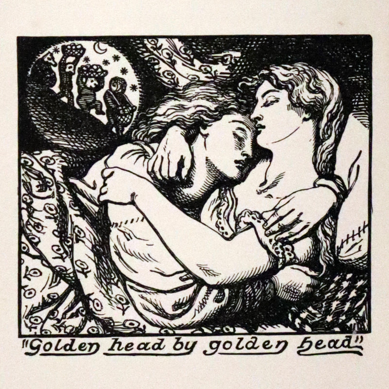 1890 Rare Edition - Christina Rossetti's POEMS, Including Goblin Market. Illustrated.