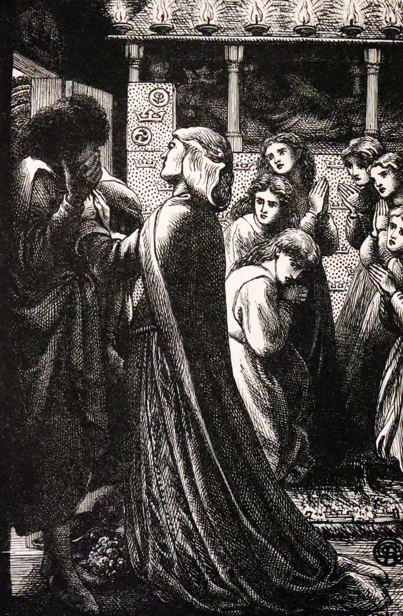 1890 Rare Edition - Christina Rossetti's POEMS, Including Goblin Market. Illustrated.