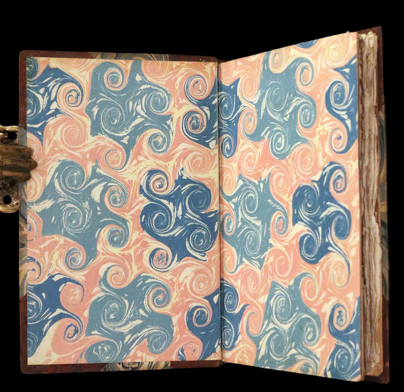 1792 Scarce French Book ~ NOSTRADAMUS Prophecies ~ Les Prophéties. Dont il y en a trois cens qui n'ont jamais esté imprimées.