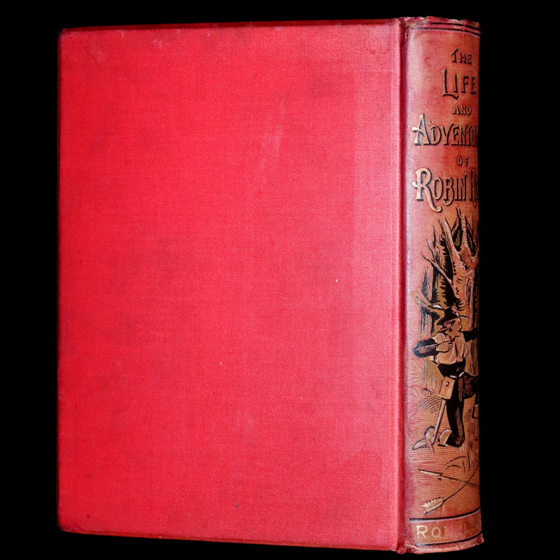 1895 Scarce Book - The Life and Adventures of Robin Hood by John B. Marsh illustrated by Browne.