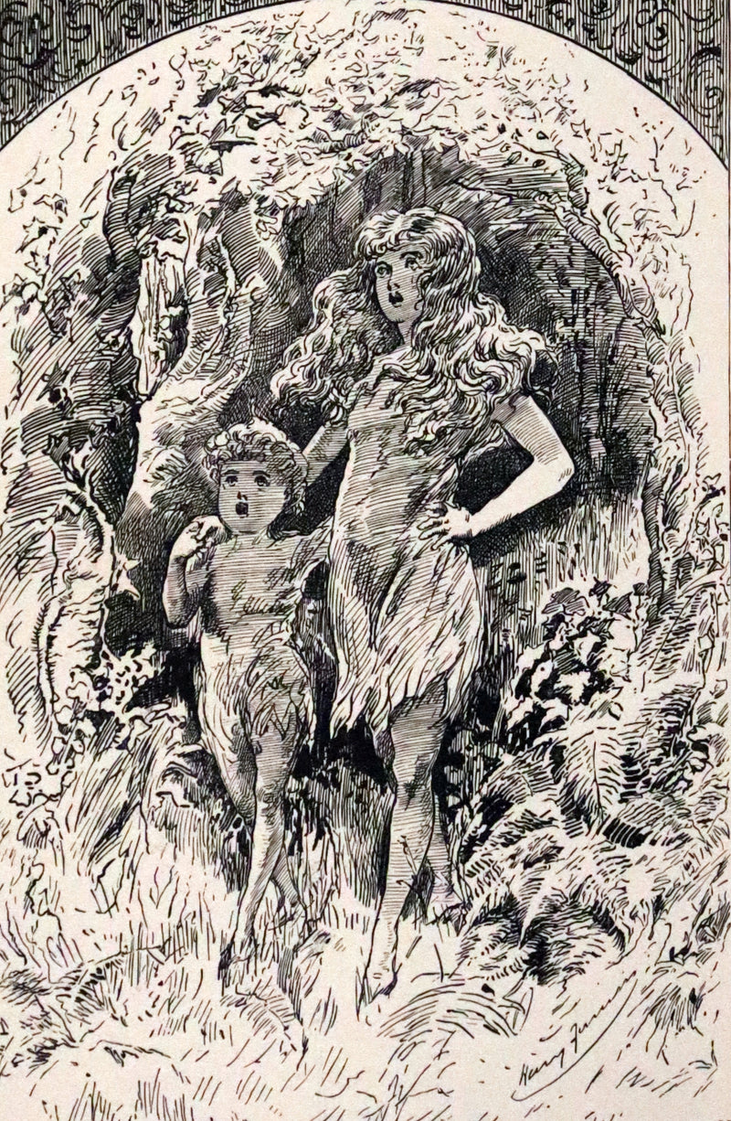 1899 Rare Victorian Bookset - Sylvie and Bruno by Lewis Carroll, author of Alice in Wonderland.