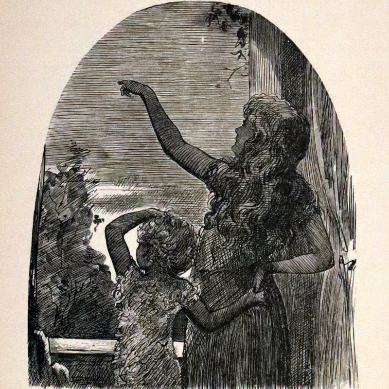 1899 Rare Victorian Bookset - Sylvie and Bruno by Lewis Carroll, author of Alice in Wonderland.