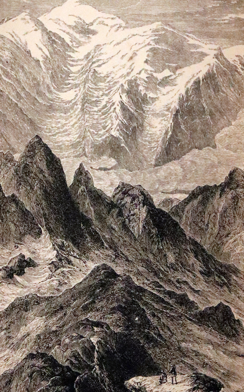 1882 Rare Victorian Book - Alpine Climbing: Narratives of Recent Ascents of Mont Blanc and Other Summits of the Alps.