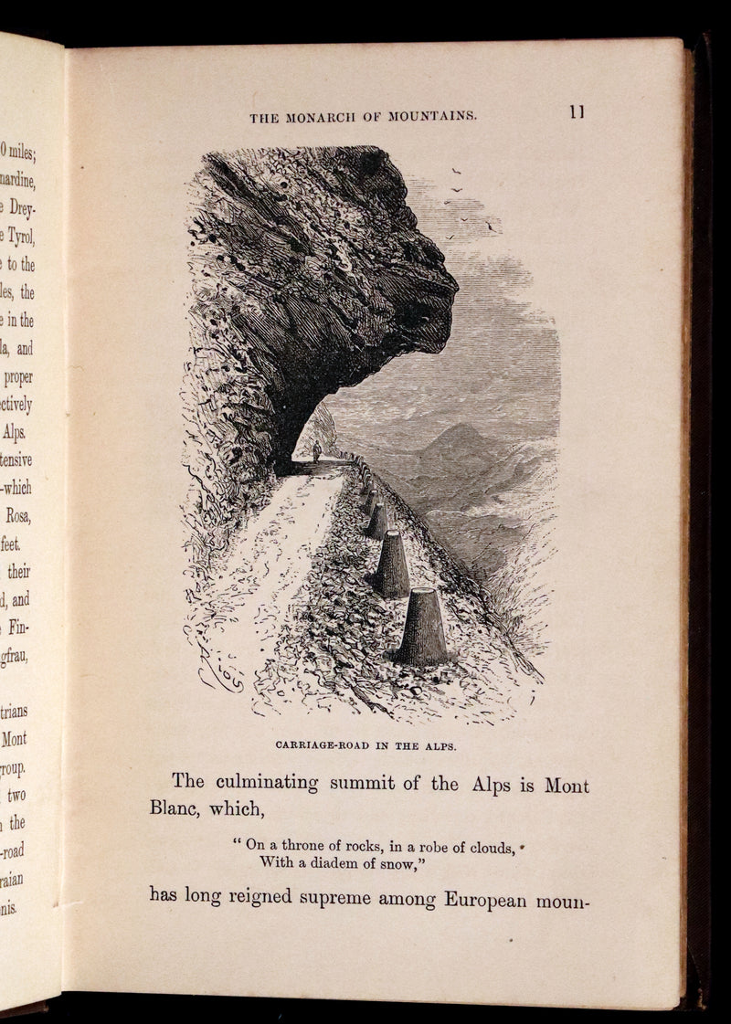 1882 Rare Victorian Book - Alpine Climbing: Narratives of Recent Ascents of Mont Blanc and Other Summits of the Alps.