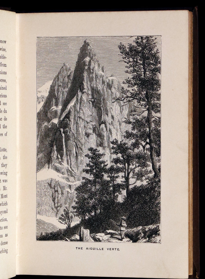 1882 Rare Victorian Book - Alpine Climbing: Narratives of Recent Ascents of Mont Blanc and Other Summits of the Alps.