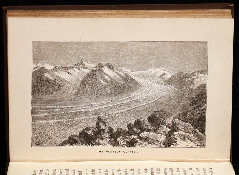 1882 Rare Victorian Book - Alpine Climbing: Narratives of Recent Ascents of Mont Blanc and Other Summits of the Alps.