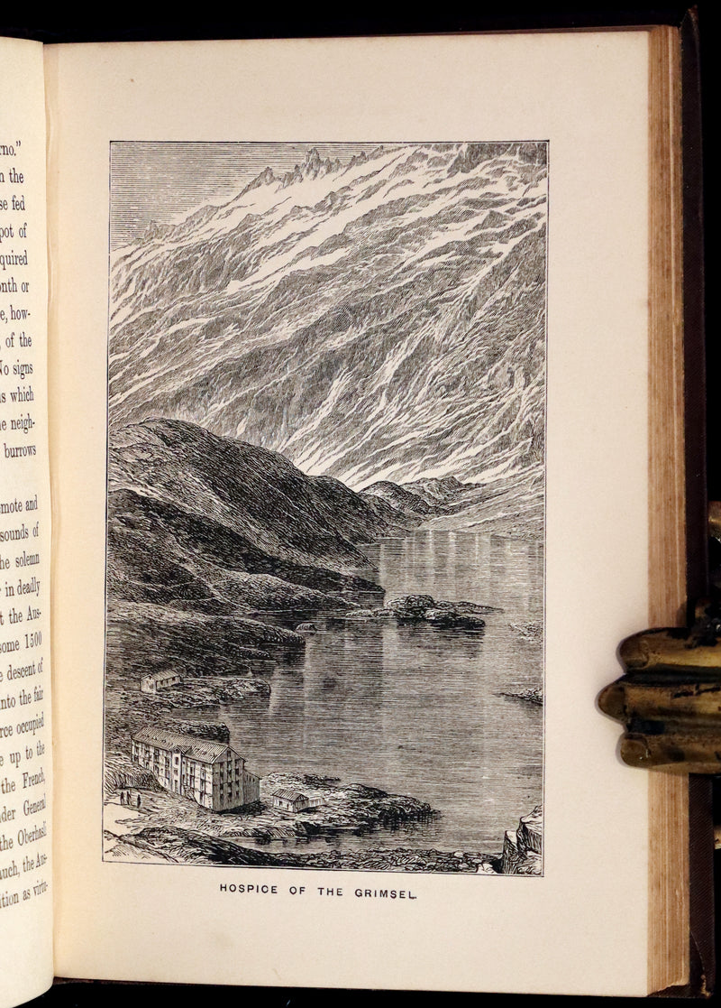 1882 Rare Victorian Book - Alpine Climbing: Narratives of Recent Ascents of Mont Blanc and Other Summits of the Alps.