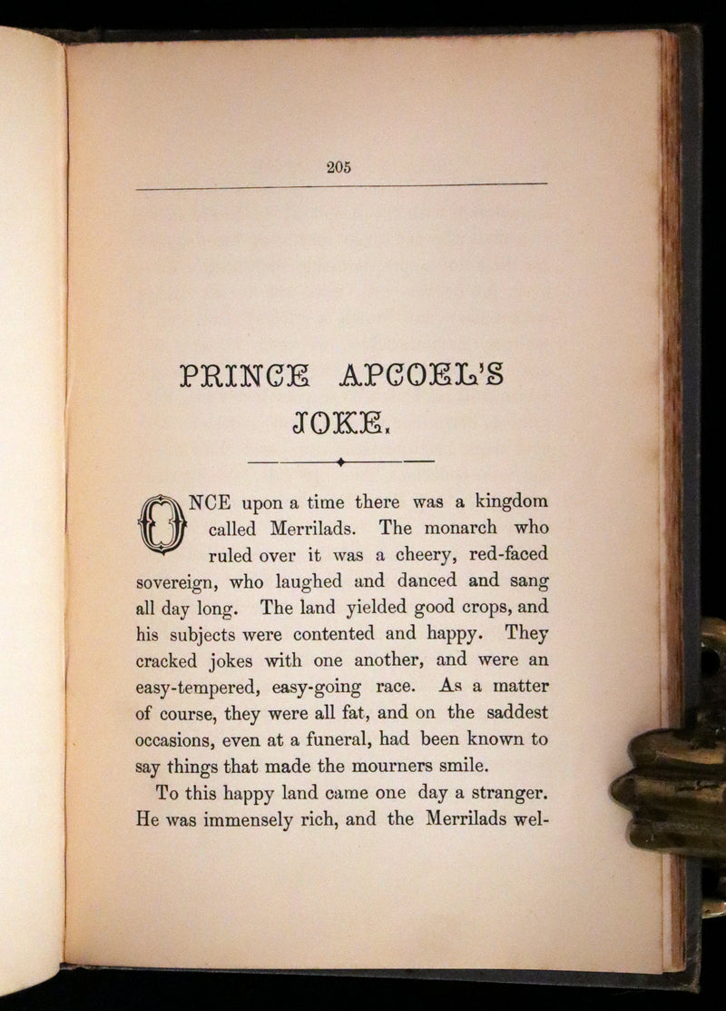 1890 Scarce First Edition ~ The Blue Mountains and Other Stories for Children.