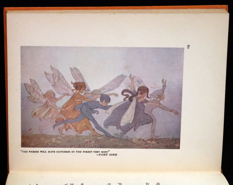 1923 Rare First Edition - The Rose Fyleman Fairy Book Illustrated by Hilda T. Miller.