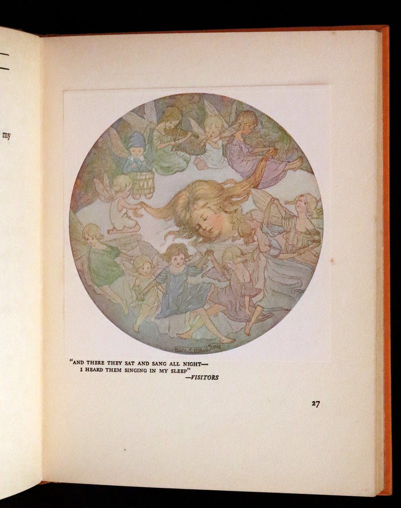 1923 Rare First Edition - The Rose Fyleman Fairy Book Illustrated by Hilda T. Miller.