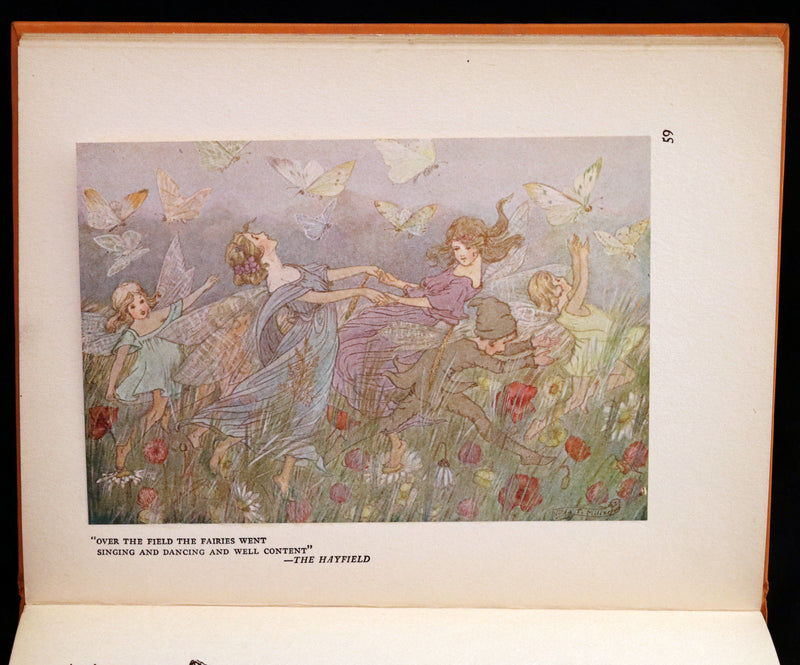 1923 Rare First Edition - The Rose Fyleman Fairy Book Illustrated by Hilda T. Miller.
