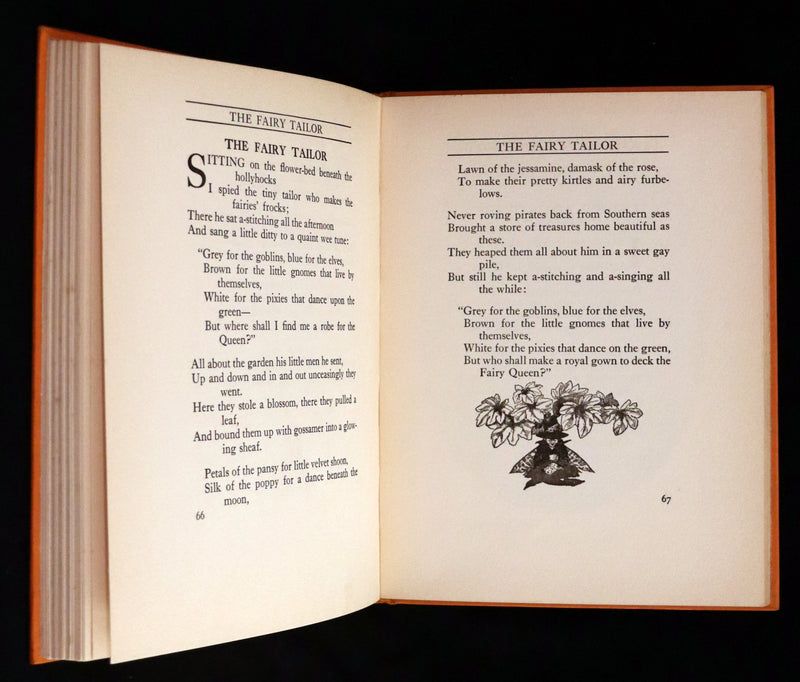 1923 Rare First Edition - The Rose Fyleman Fairy Book Illustrated by Hilda T. Miller.