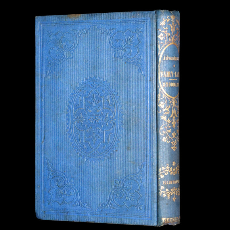 1853 Rare First Edition Book ~ Adventures in FAIRY-LAND by Richard Henry Stoddard.
