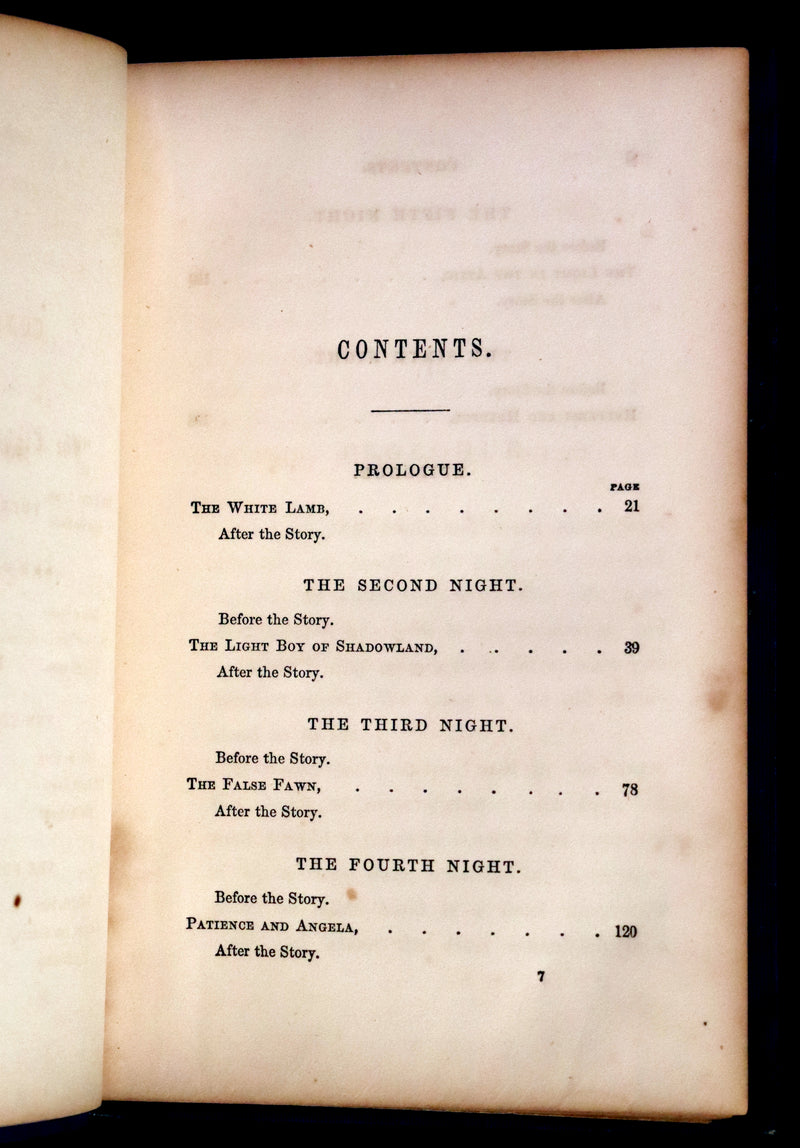1853 Rare First Edition Book ~ Adventures in FAIRY-LAND by Richard Henry Stoddard.