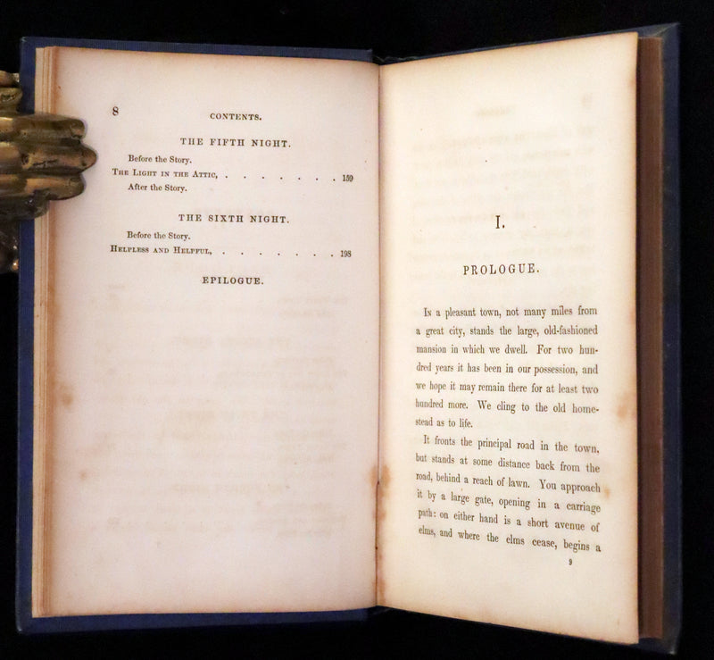 1853 Rare First Edition Book ~ Adventures in FAIRY-LAND by Richard Henry Stoddard.