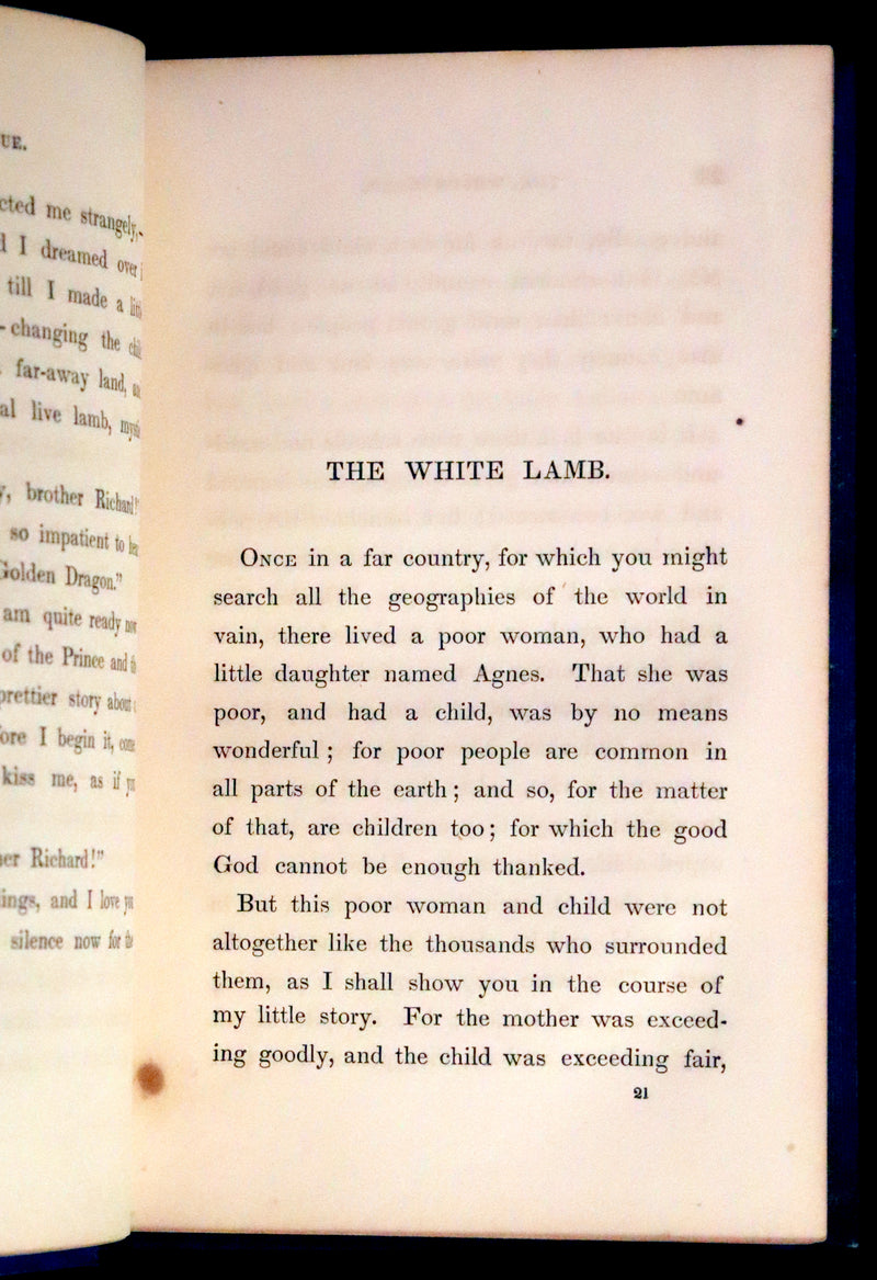 1853 Rare First Edition Book ~ Adventures in FAIRY-LAND by Richard Henry Stoddard.