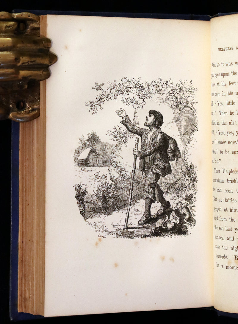 1853 Rare First Edition Book ~ Adventures in FAIRY-LAND by Richard Henry Stoddard.