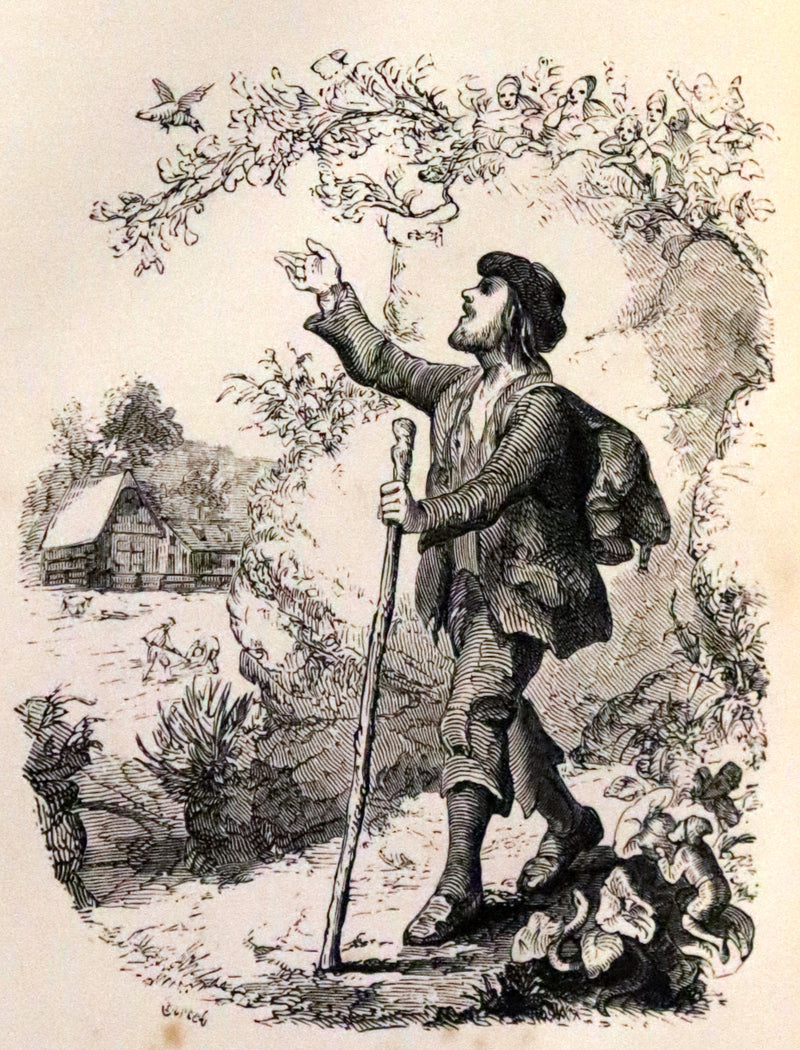 1853 Rare First Edition Book ~ Adventures in FAIRY-LAND by Richard Henry Stoddard.