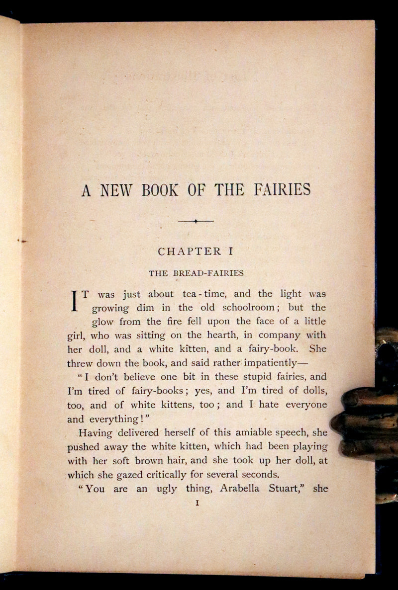 1897 Rare book - A New Book Of The Fairies By Beatrice Harraden illustrated by Edith D. Lupton.
