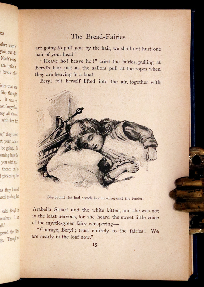 1897 Rare book - A New Book Of The Fairies By Beatrice Harraden illustrated by Edith D. Lupton.