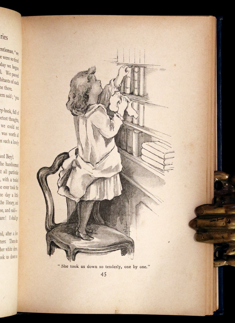 1897 Rare book - A New Book Of The Fairies By Beatrice Harraden illustrated by Edith D. Lupton.