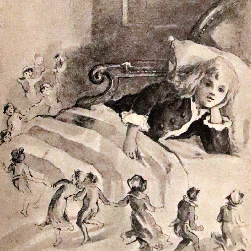 1897 Rare book - A New Book Of The Fairies By Beatrice Harraden illustrated by Edith D. Lupton.