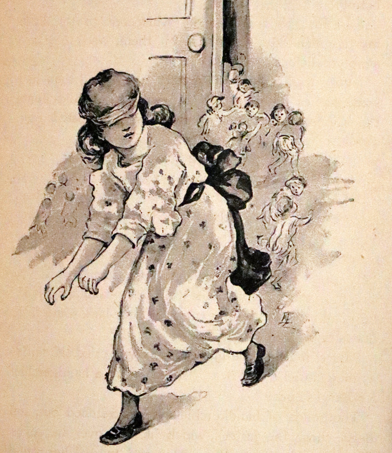 1897 Rare book - A New Book Of The Fairies By Beatrice Harraden illustrated by Edith D. Lupton.