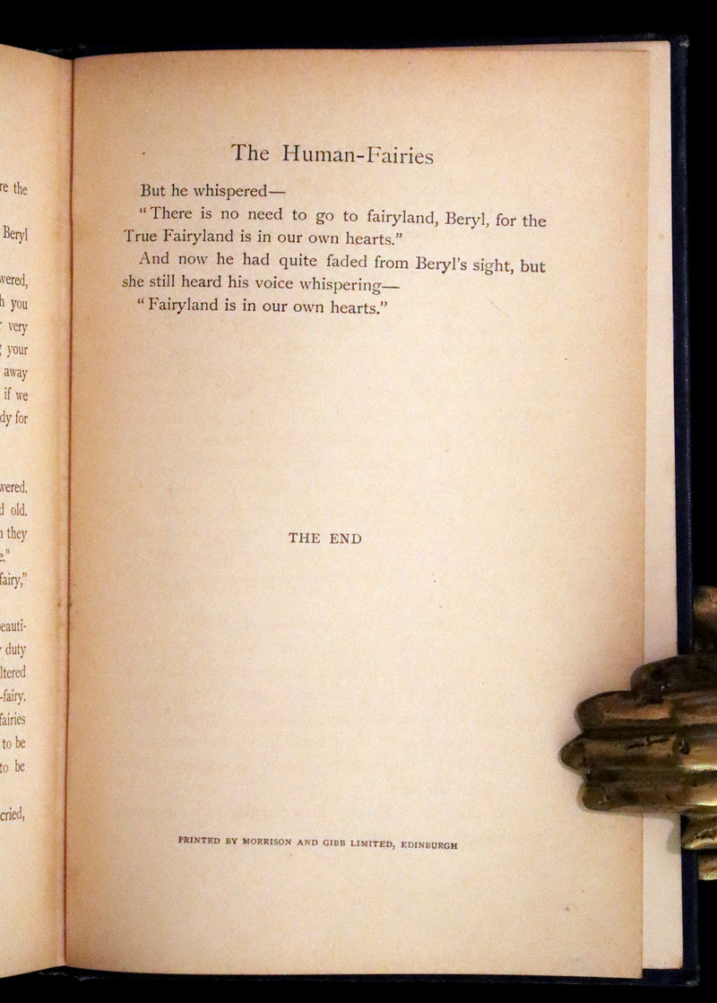 1897 Rare book - A New Book Of The Fairies By Beatrice Harraden illustrated by Edith D. Lupton.