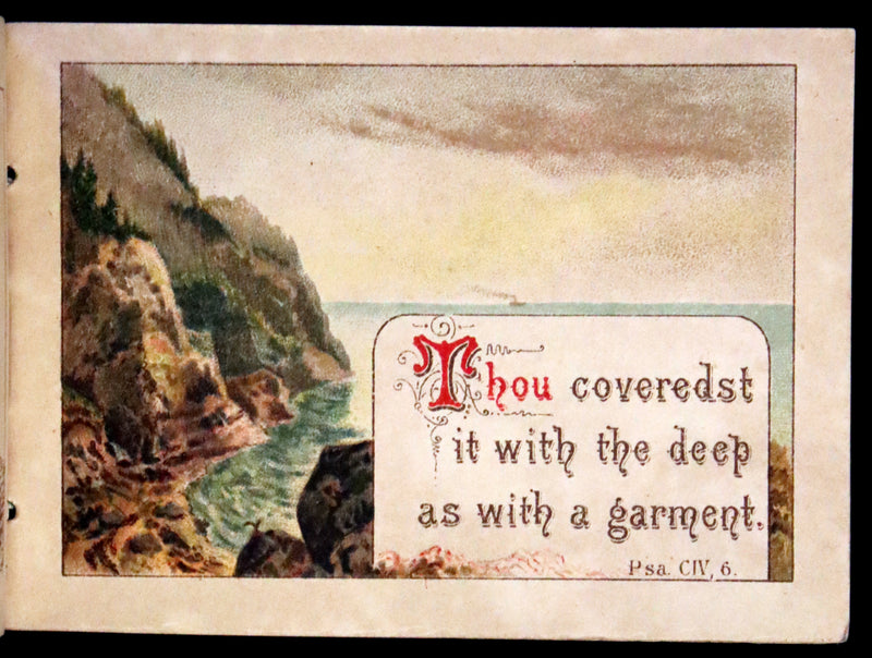 1887 Scarce Victorian Book ~ Crowning Mercies, A Text Book for Every Day in the Month by J. Stanley.