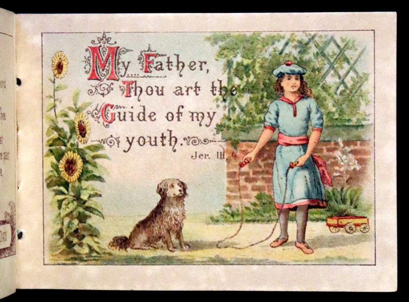 1887 Scarce Victorian Book ~ Crowning Mercies, A Text Book for Every Day in the Month by J. Stanley.