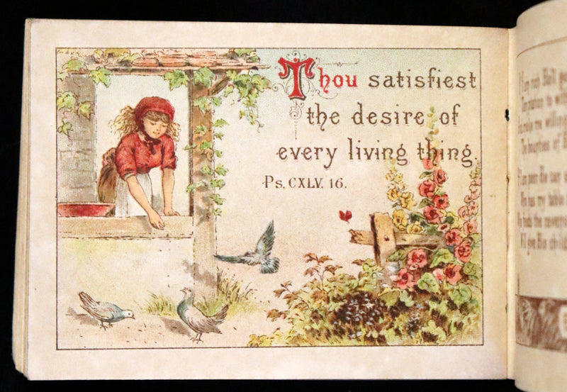 1887 Scarce Victorian Book ~ Crowning Mercies, A Text Book for Every Day in the Month by J. Stanley.