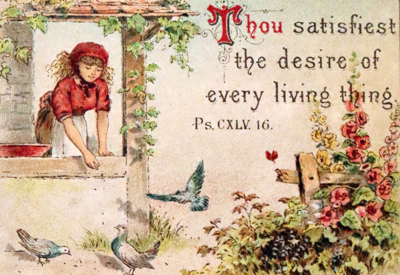 1887 Scarce Victorian Book ~ Crowning Mercies, A Text Book for Every Day in the Month by J. Stanley.